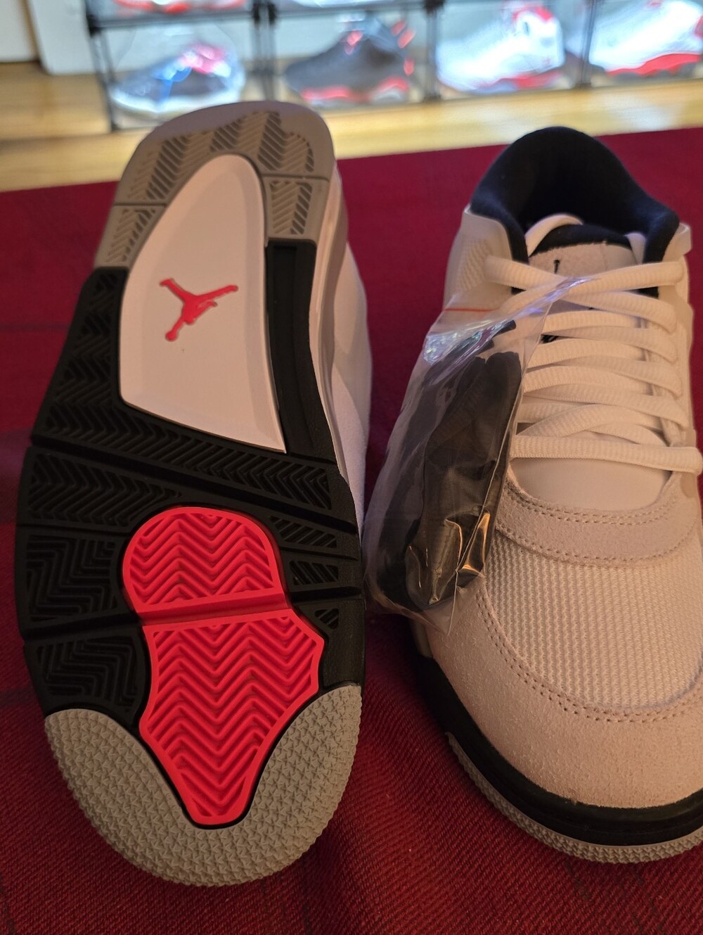 Air Jordan 4 RM White Light Smoke